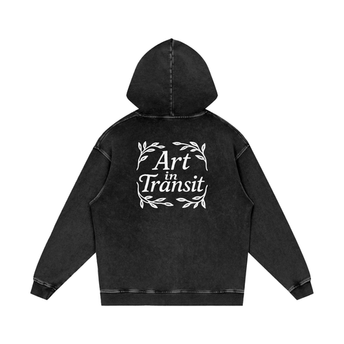 Art In Transit Cotton Hoodie