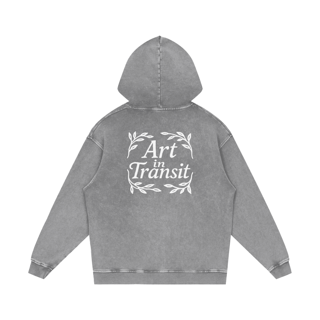 Art In Transit Cotton Hoodie