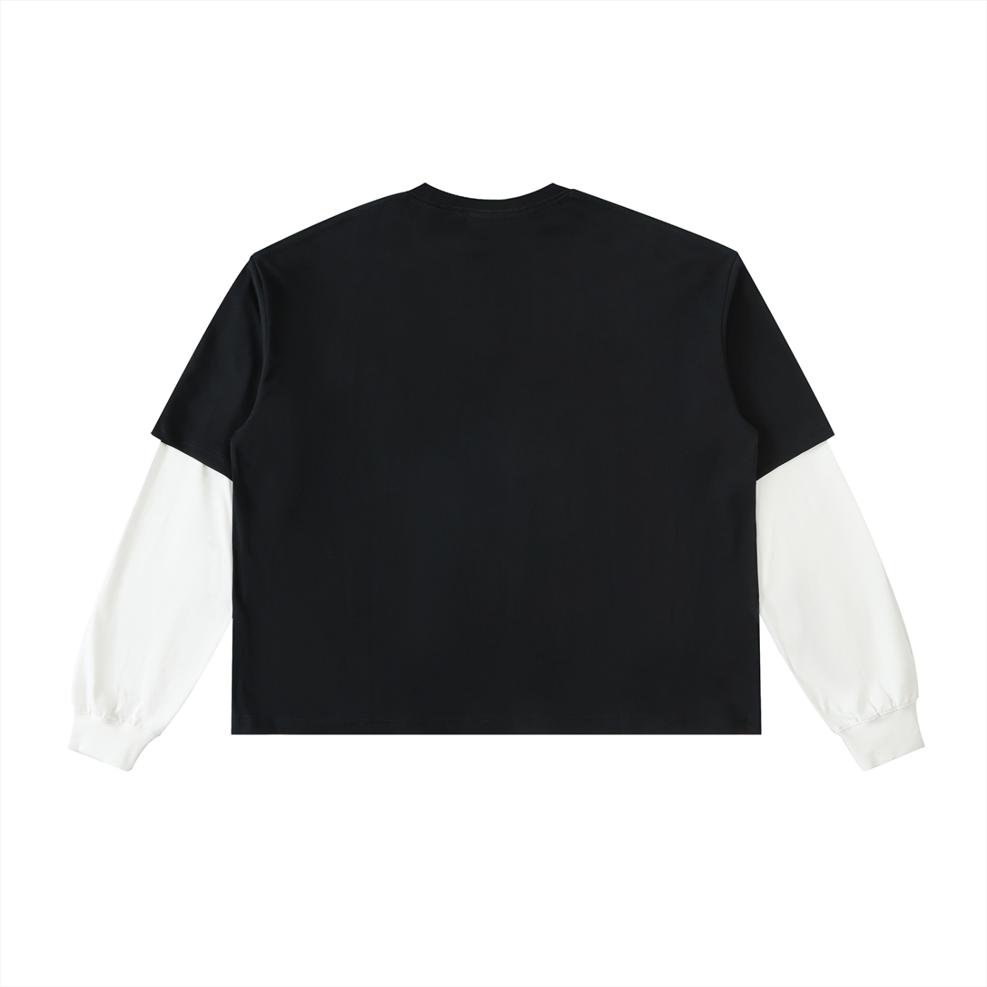 Art In Transit Layered Sleeve Cotton T-Shirt