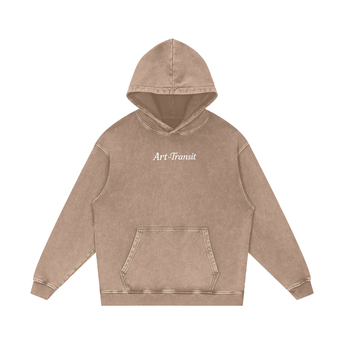 Art In Transit Cotton Hoodie