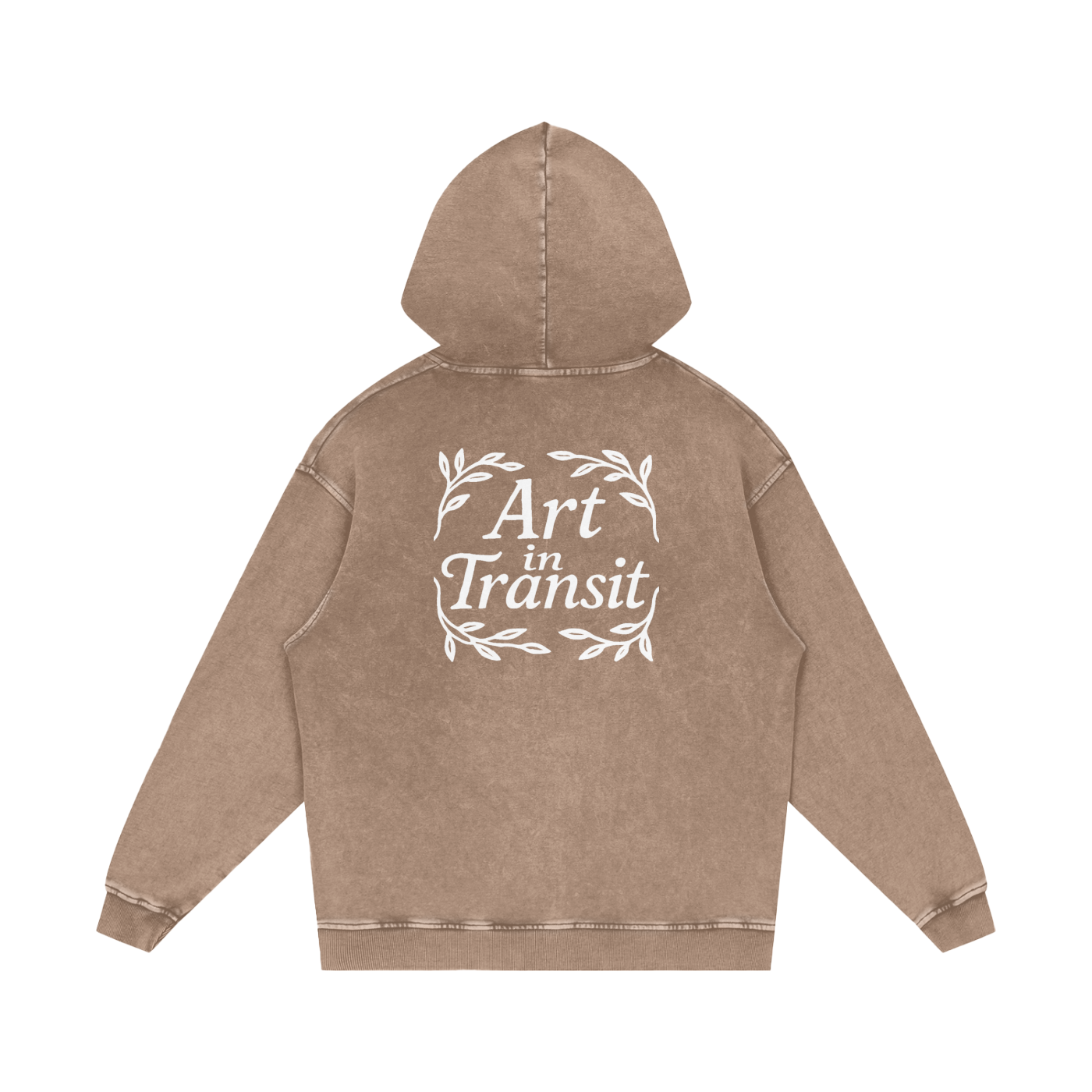 Art In Transit Cotton Hoodie